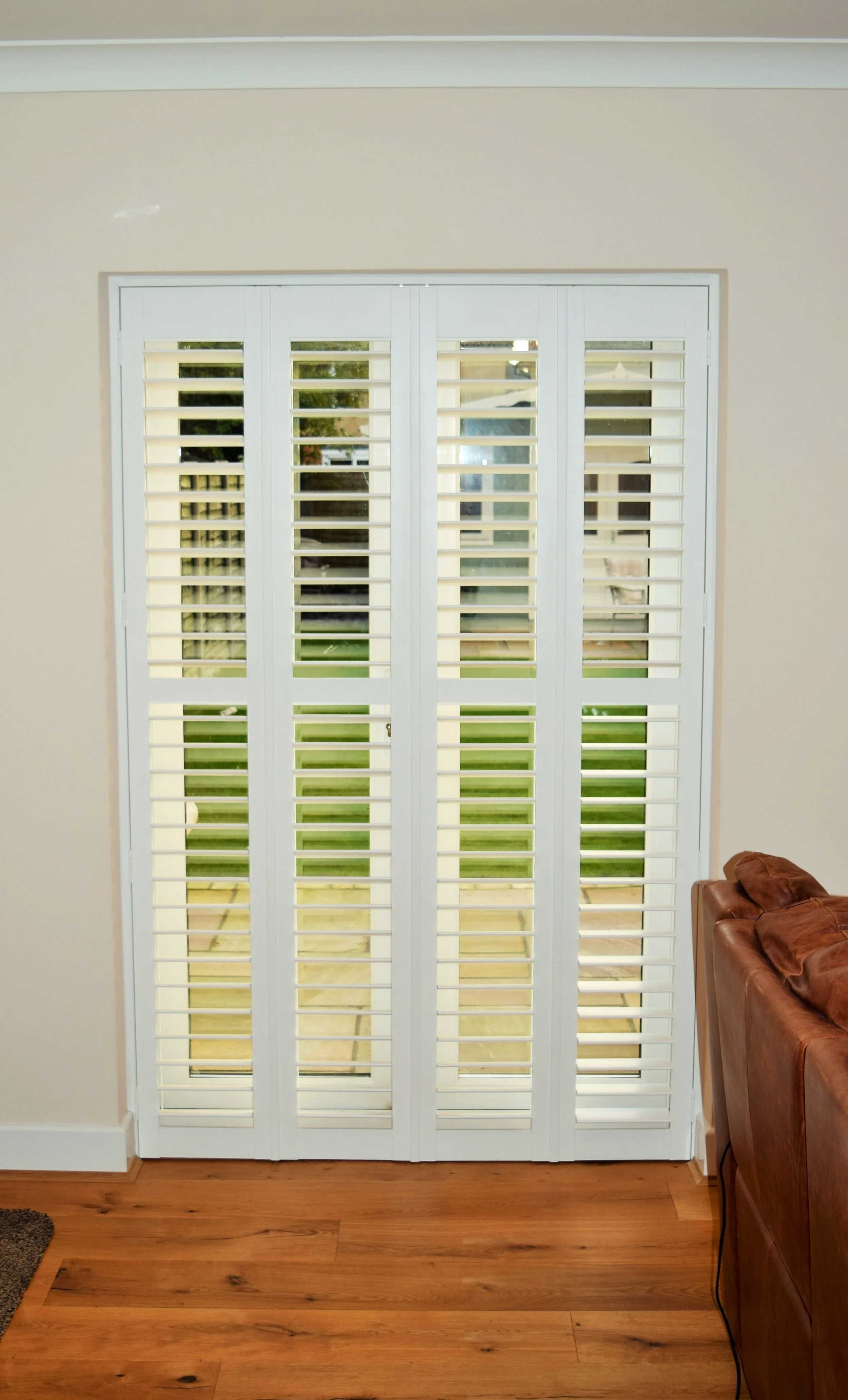Patio Door Shutters — The ShutterShack