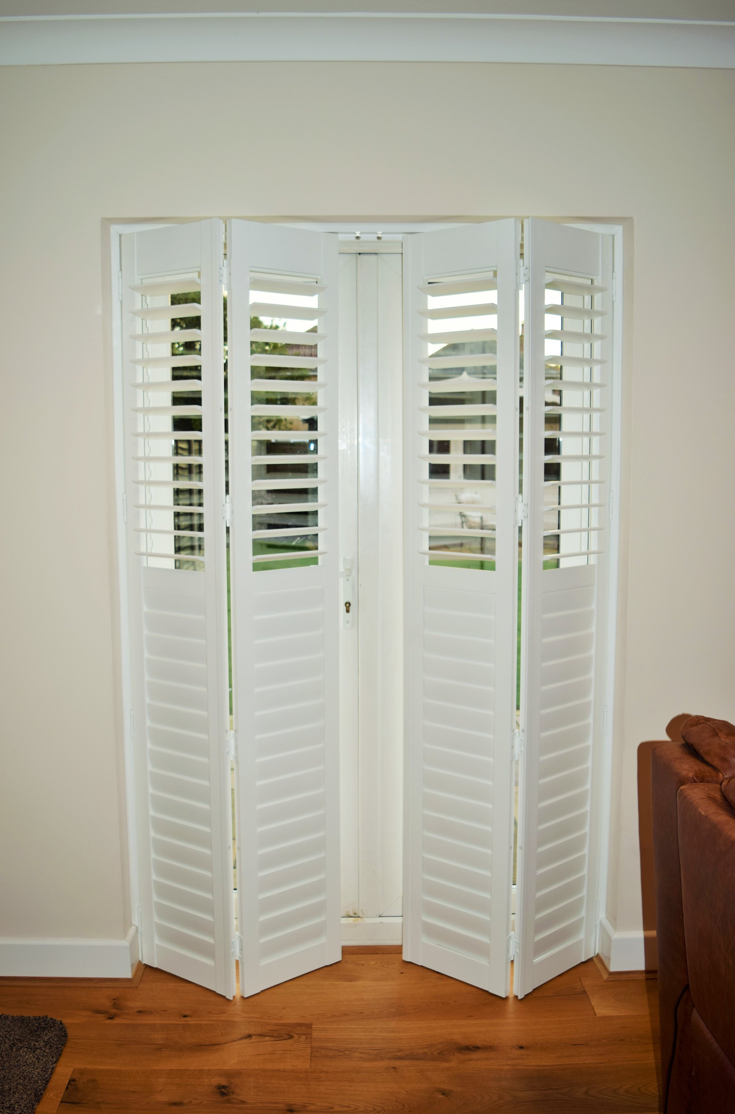 Patio Door Shutters — The ShutterShack