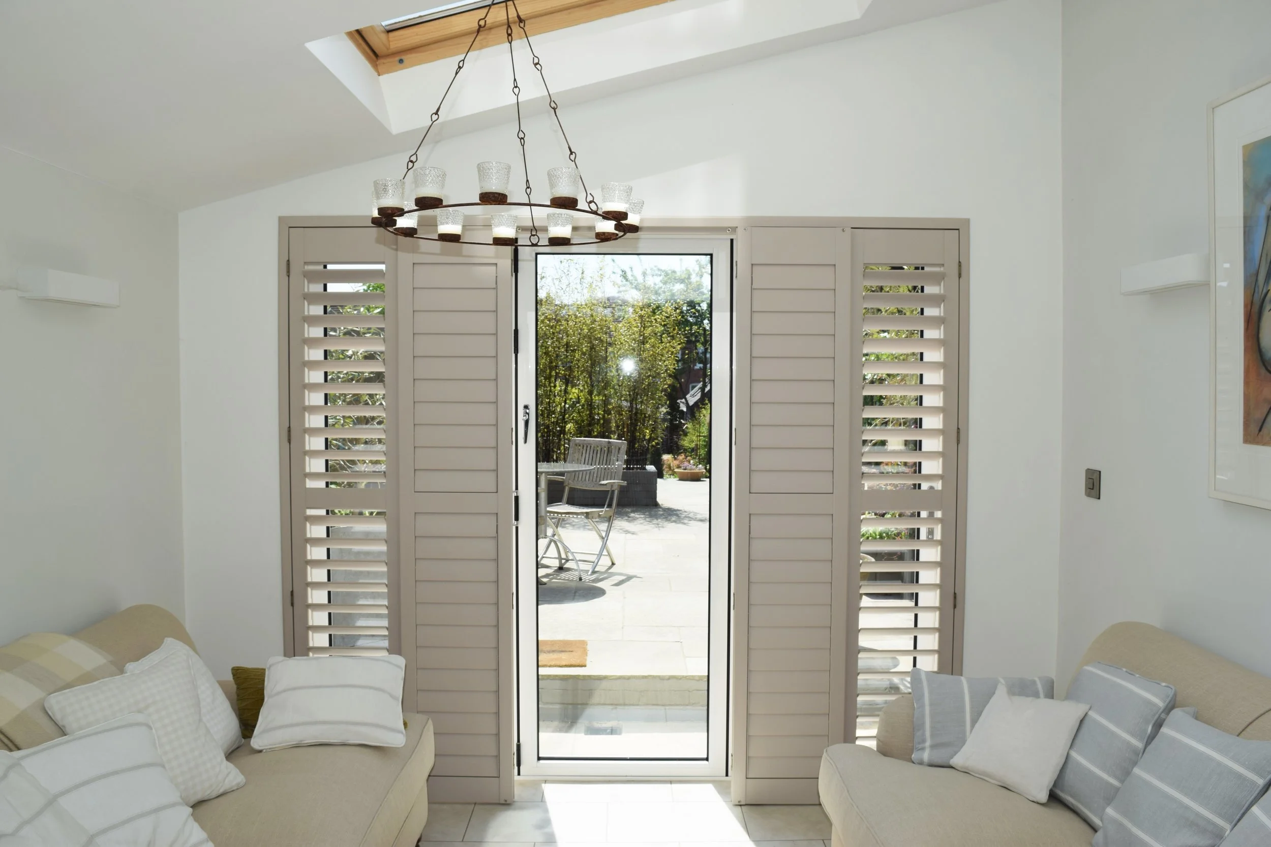 Patio Door Shutters — The ShutterShack