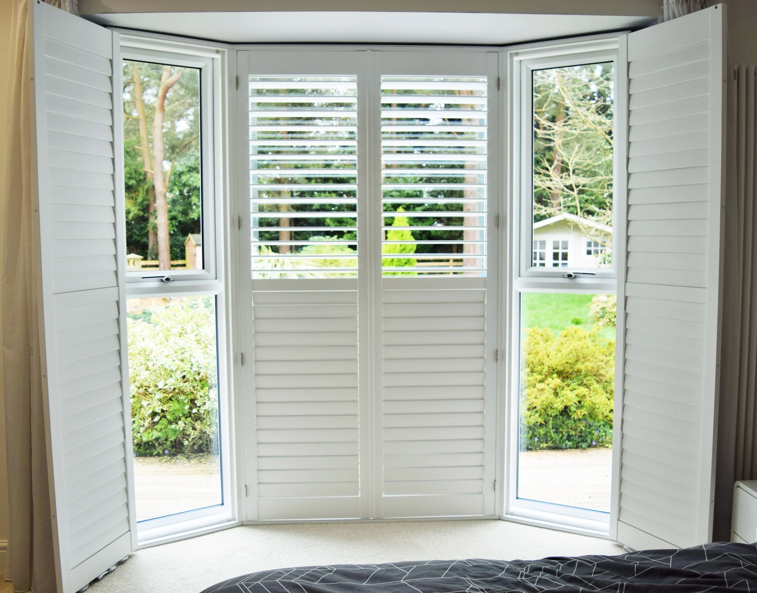 Patio Door Shutters — The ShutterShack