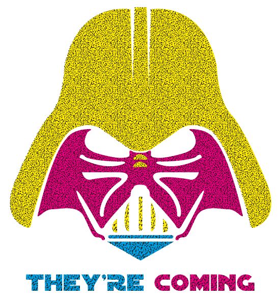 THEY'RE COMING / 2015 GRAPHIC FOR POSTER