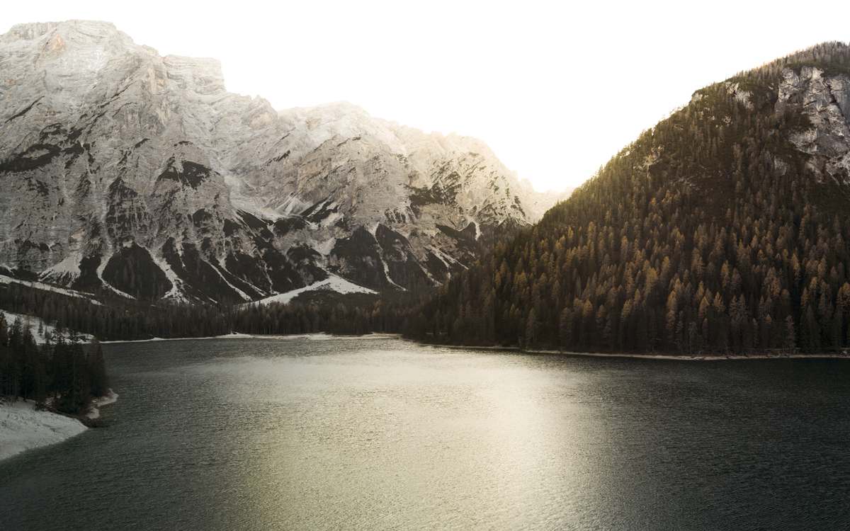 Lago di Braies - Leica M8 - 28mm Summicron (3 shots pano.)