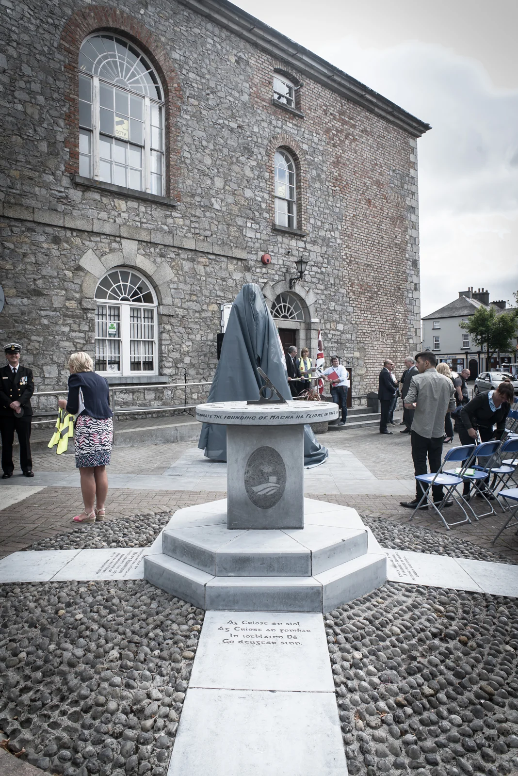 Shackleton unveiling — Mark Richards FRSS