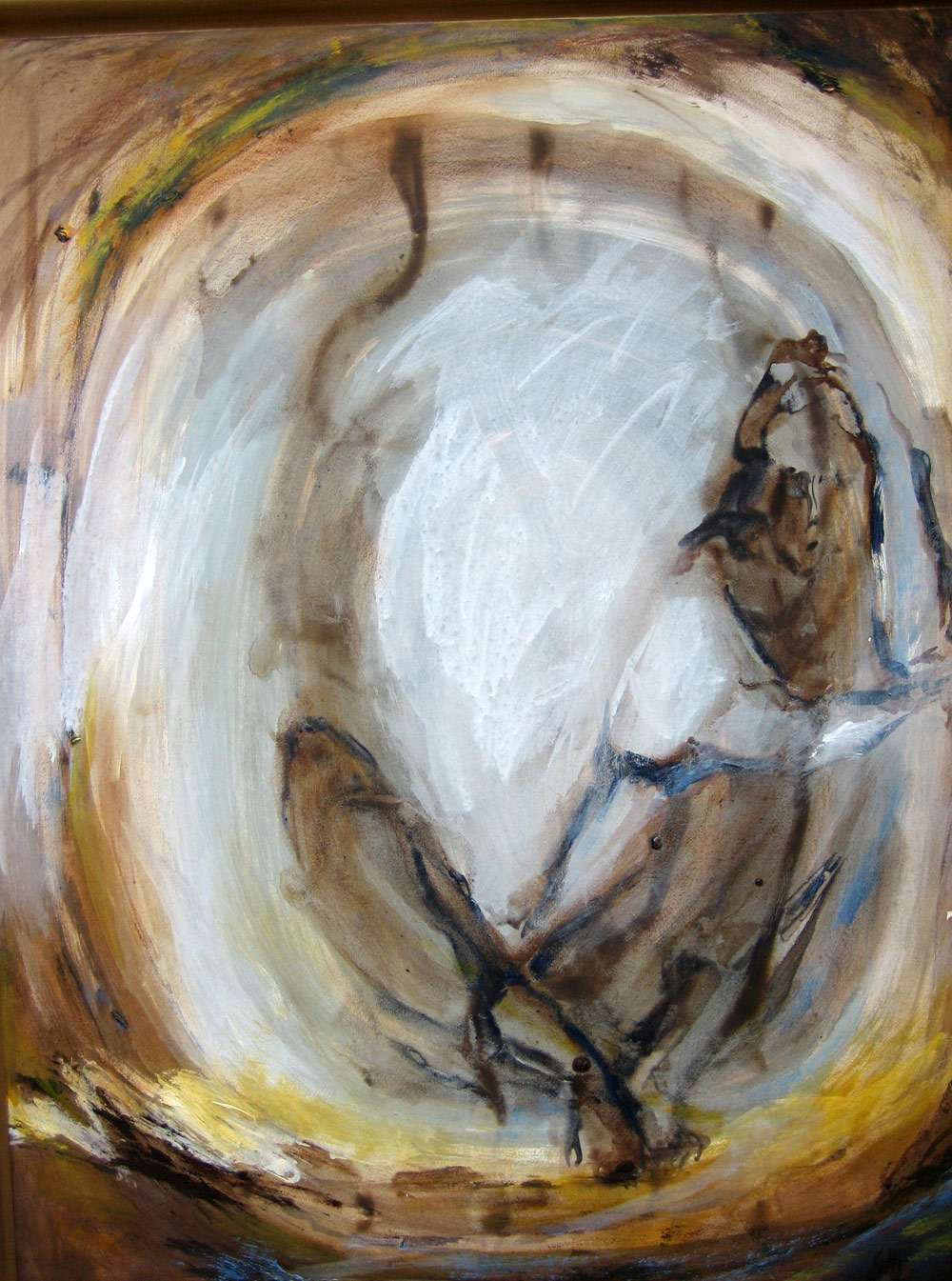 De neige de plume et de cendre, 88 X 68cm, 2001