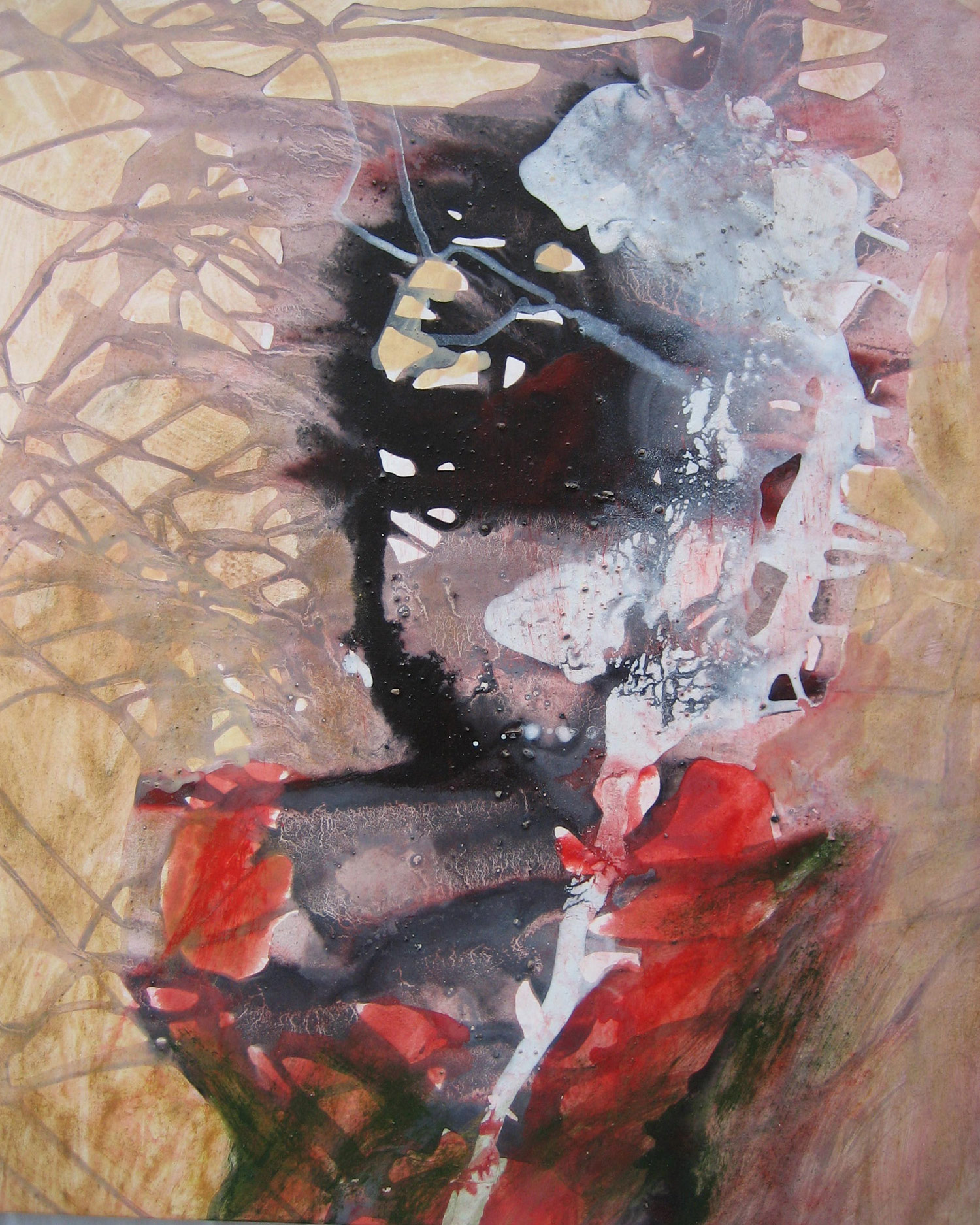 L'absente, 65 X 55 cm, 2007