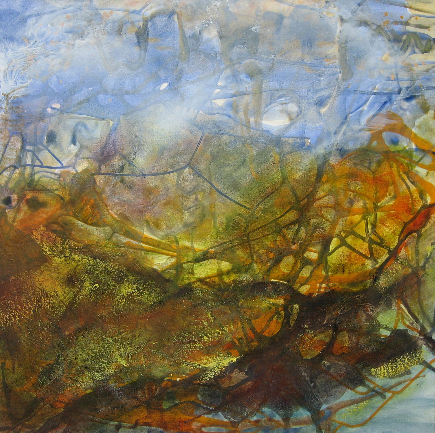 Paradis perdu, 65X 65cm, 2007