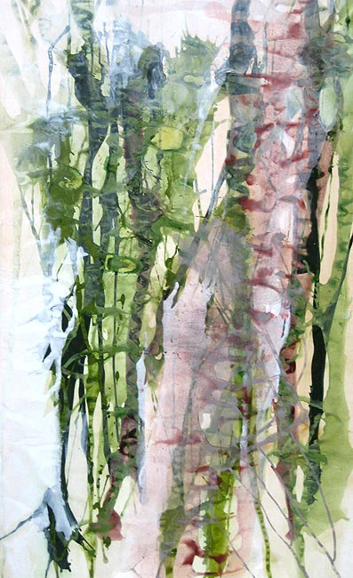 Variations printanières, 80 X130cm, 2011