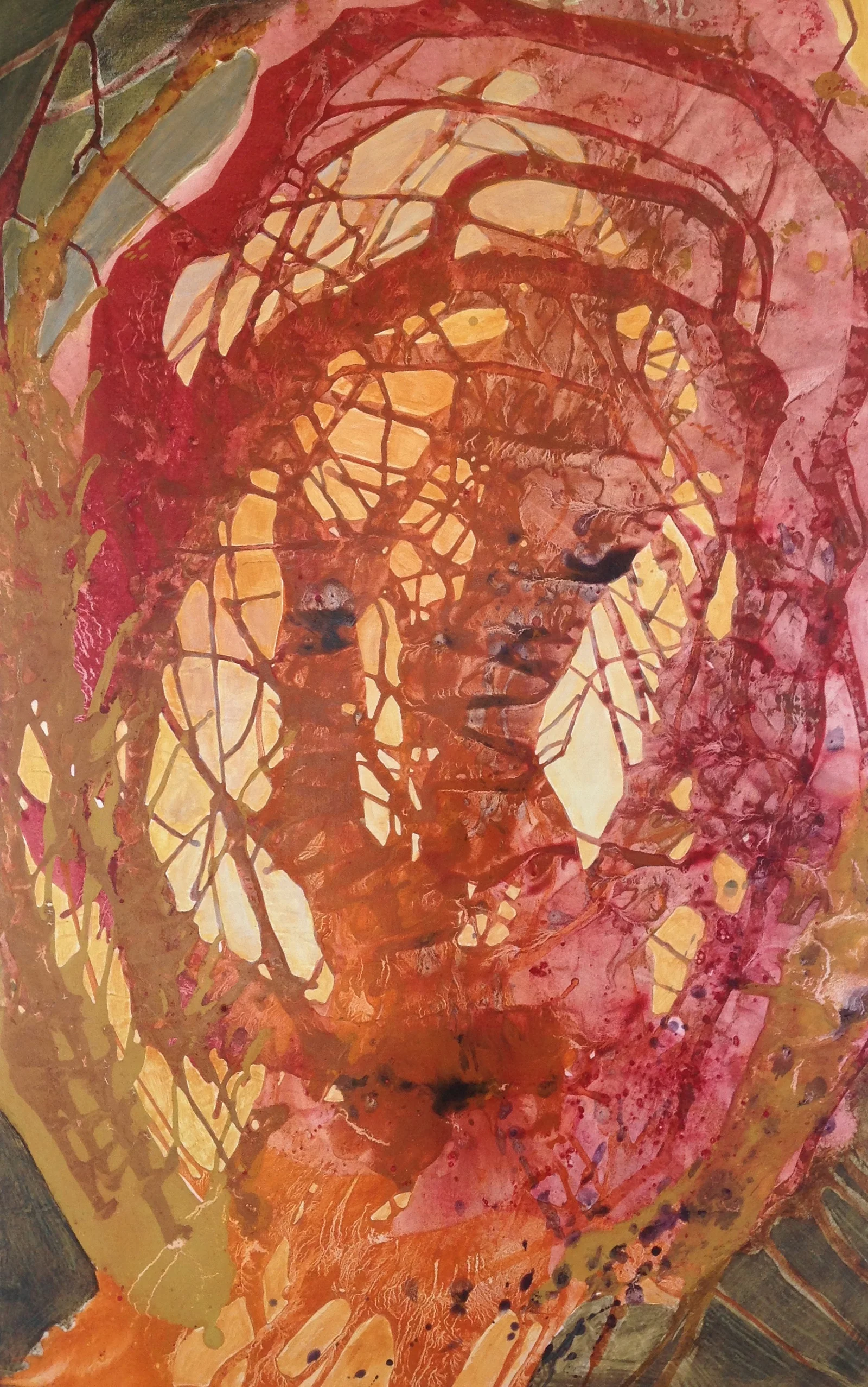 Le turban rouge, 80 X 120cm, 2013