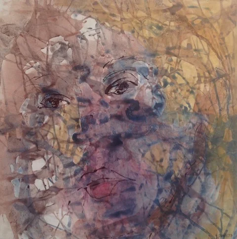 Hypnose, 90X90cm