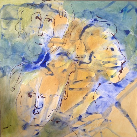 Senteurs printanières 60x60 cm