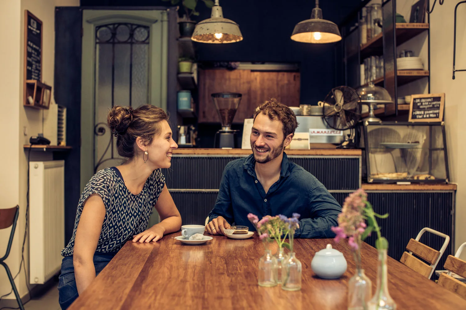 Noucka Nemes + Lino  Van Mol = Koffie en staal