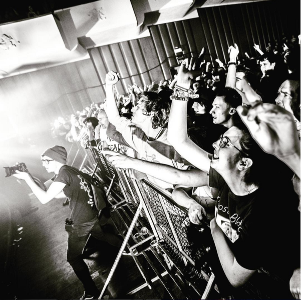 Me in the pit for a sold out Frank Turner show in Bristol. Photo by Chris Cooper.