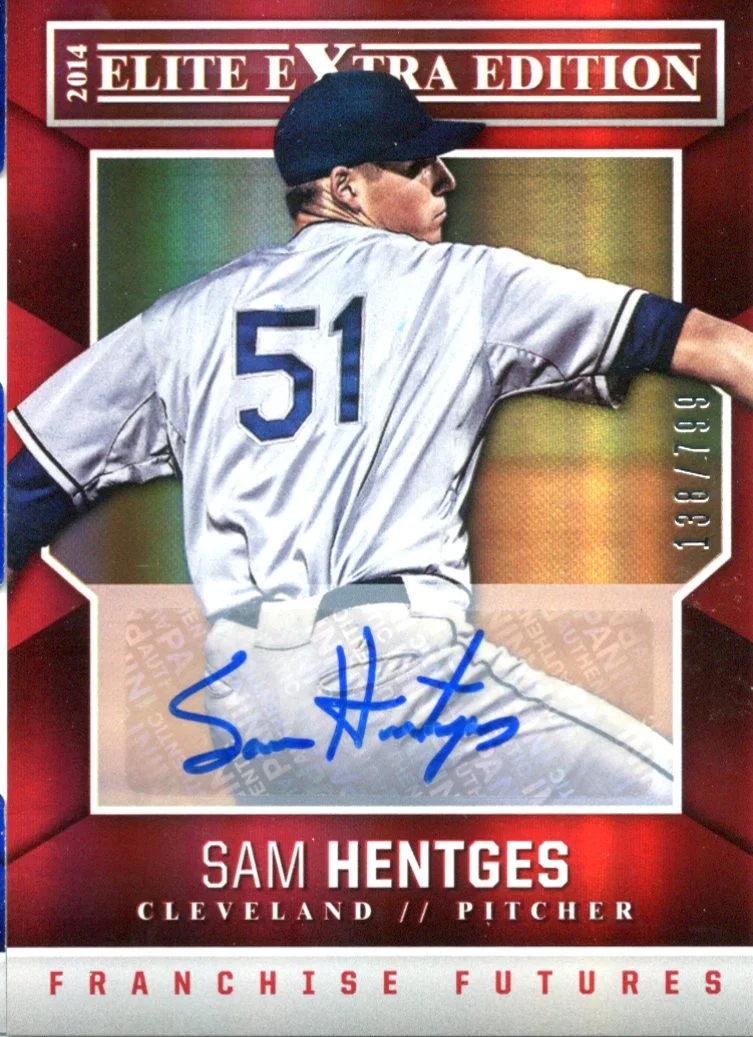 2014 Panini Elite Extra Sam Hentges Auto 138/799