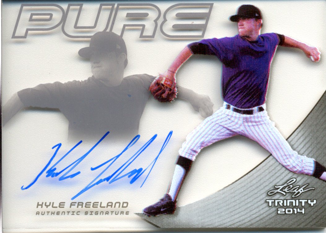 2014 Leaf Trinity Kyle Freeland Auto
