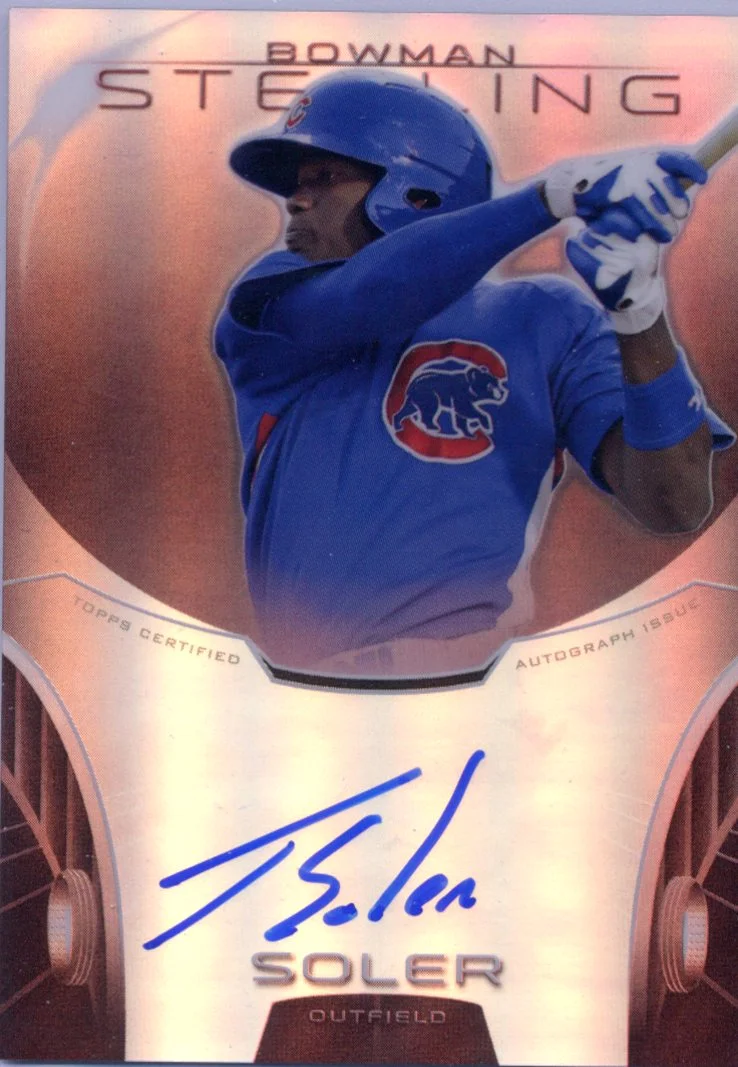 Jorge Soler 2014 Bowman Sterling #66/99