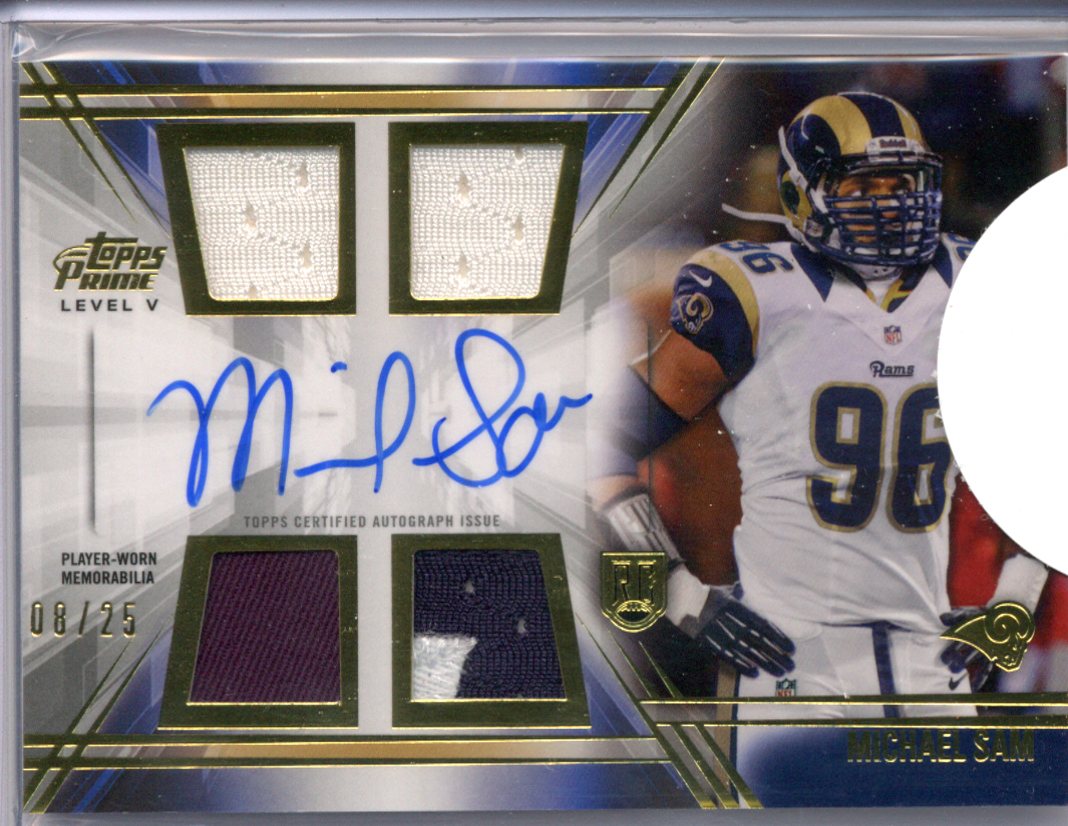 2014 Topps Prime Michael Sam 8/25