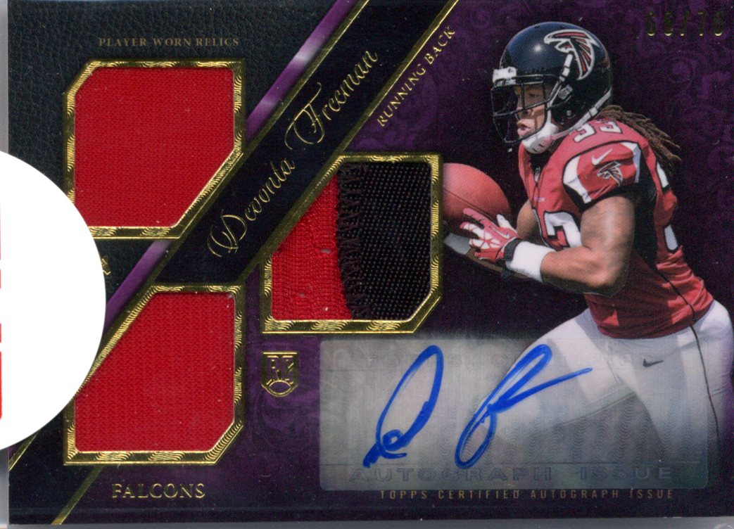 2014 Topps Triple Threads Devonta Freeman 68/73