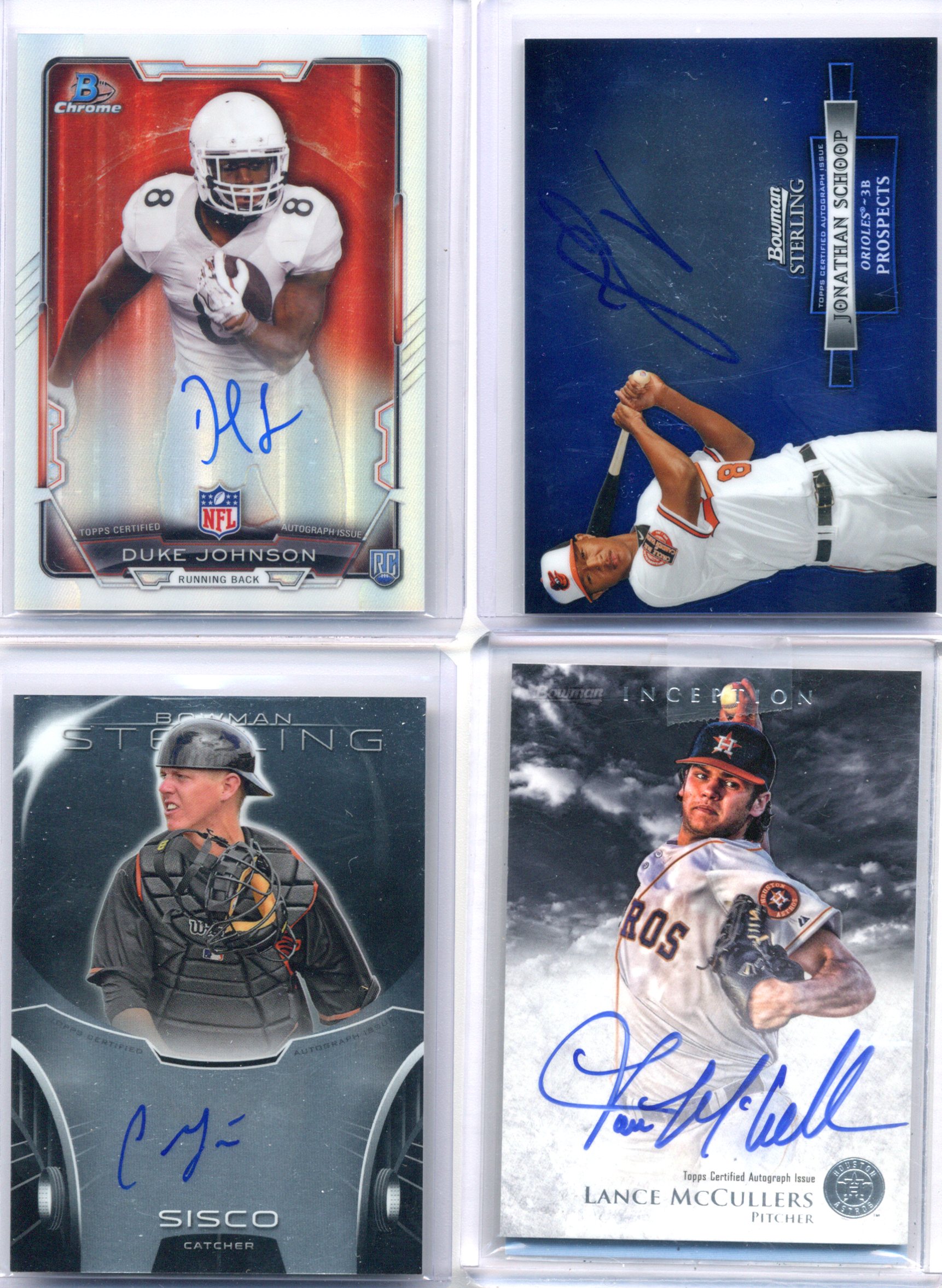 Duke Johnson Jonathan Schoop Chance Cisco Lance McCullers