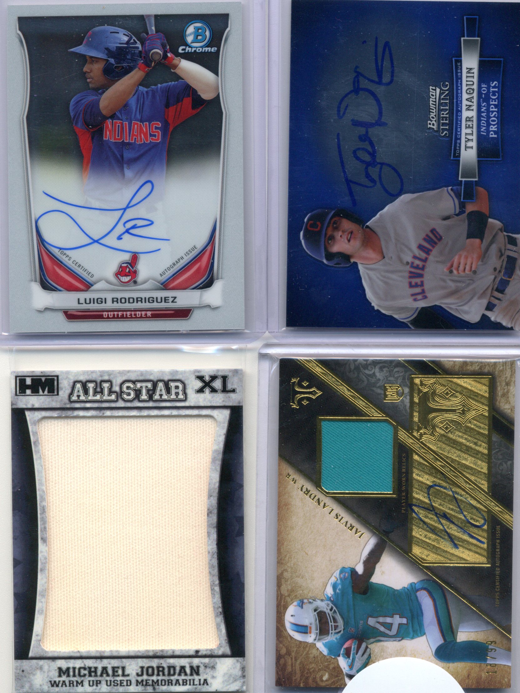 Luigi Rodriguez Tyler Naquin Micahel Jordan Jarvis Landry