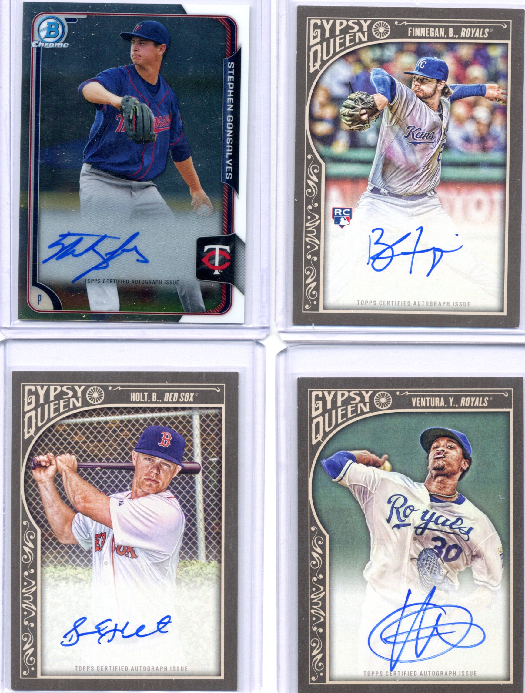 Stephen Gonvales Brandon Finnegan Brock Holt Yordano Ventura
