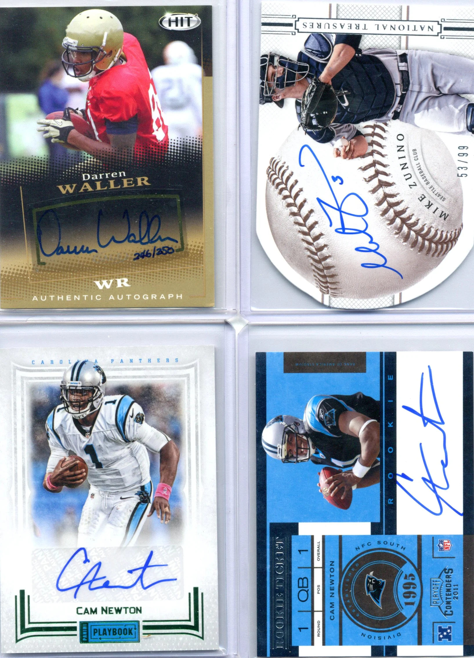 Darren Waller Mike Zunino Cam Newton Cam Newton