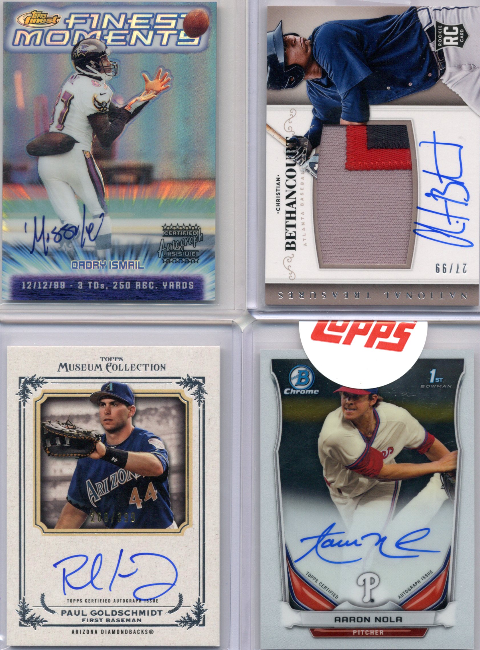Qadry Ismail Christian Bethancourt Paul Goldschmidt Aaron Nola