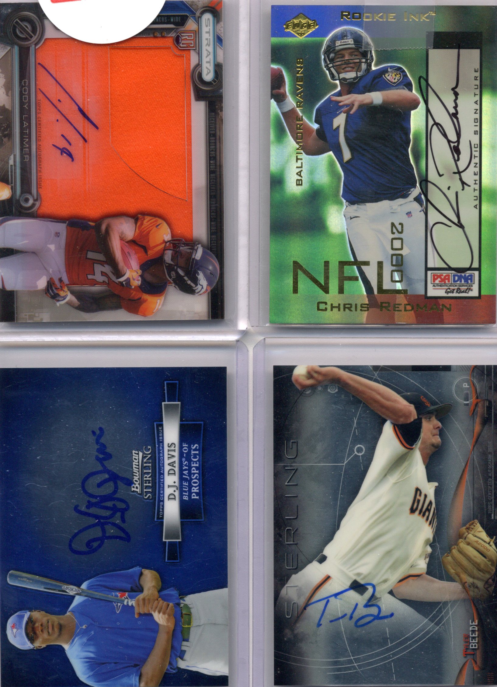 Cody Latimer Chris Redman D.J. Davis Tyler Beede