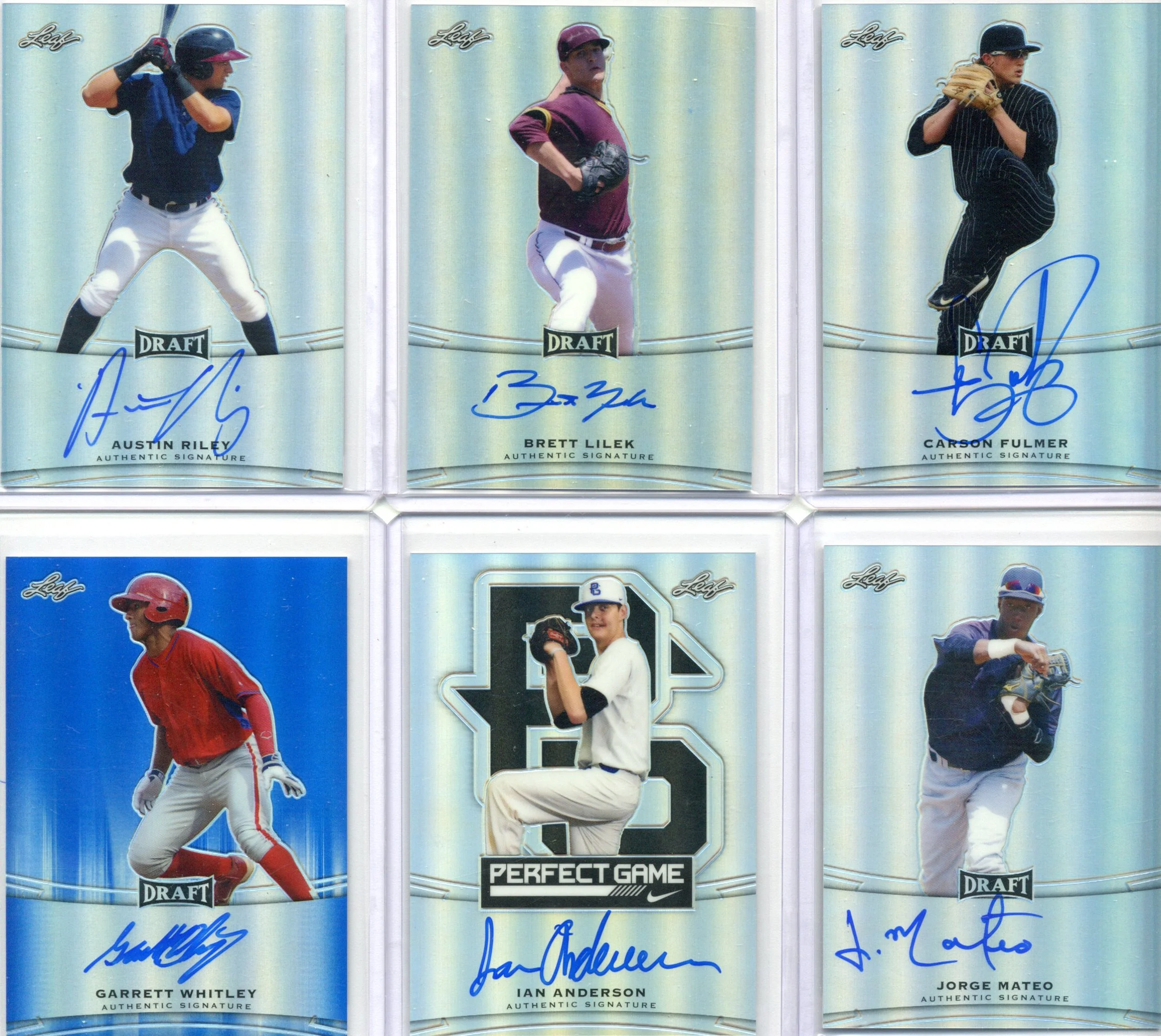 Austin Riley Brett Lilek Carson Fulmer Garrett Whitley Ian Anderson Jorge Mateo
