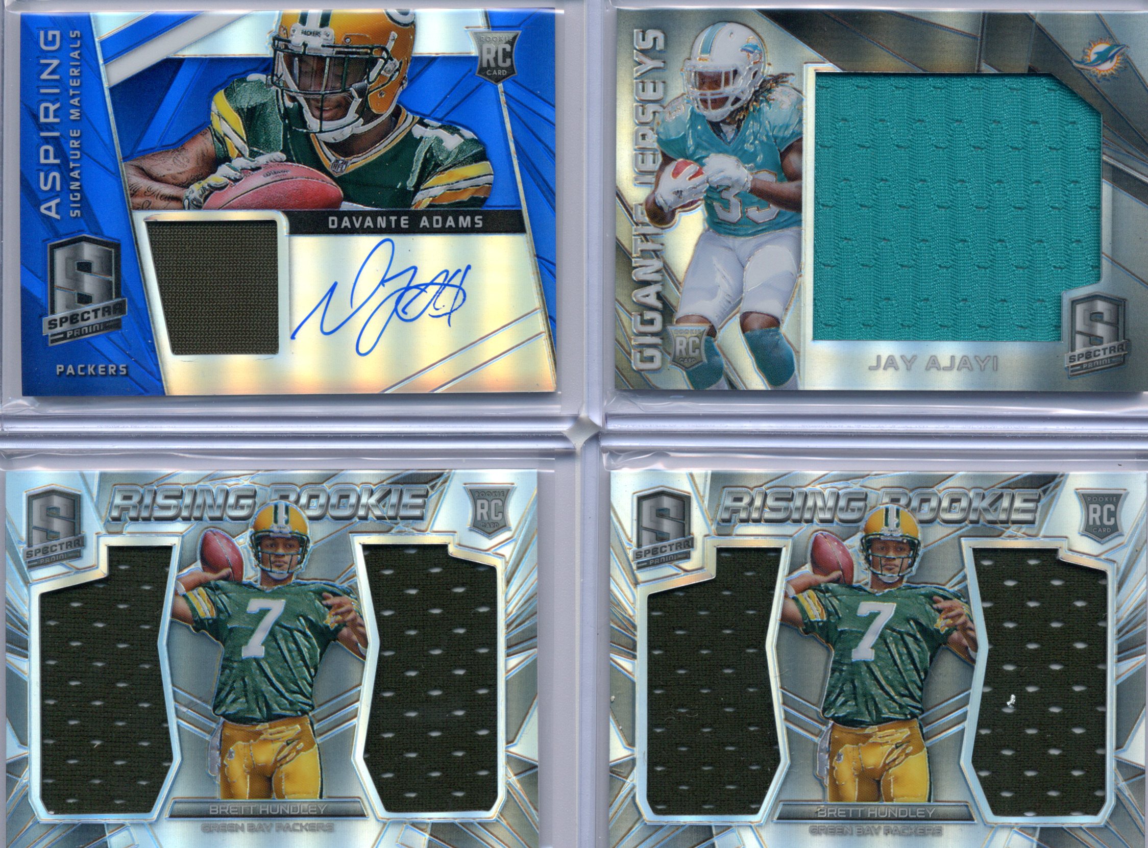Davante Adams Jay Ajayi Brett Hundley