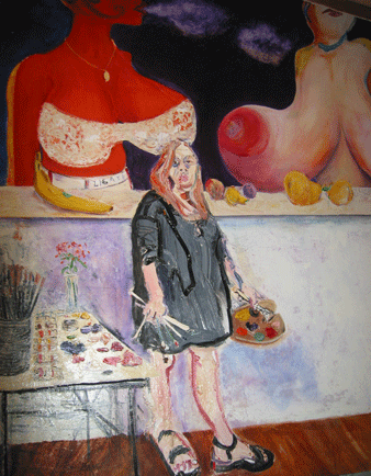 Painter of boobs
