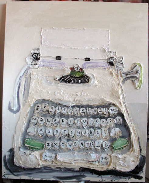 Typewriter , (white)