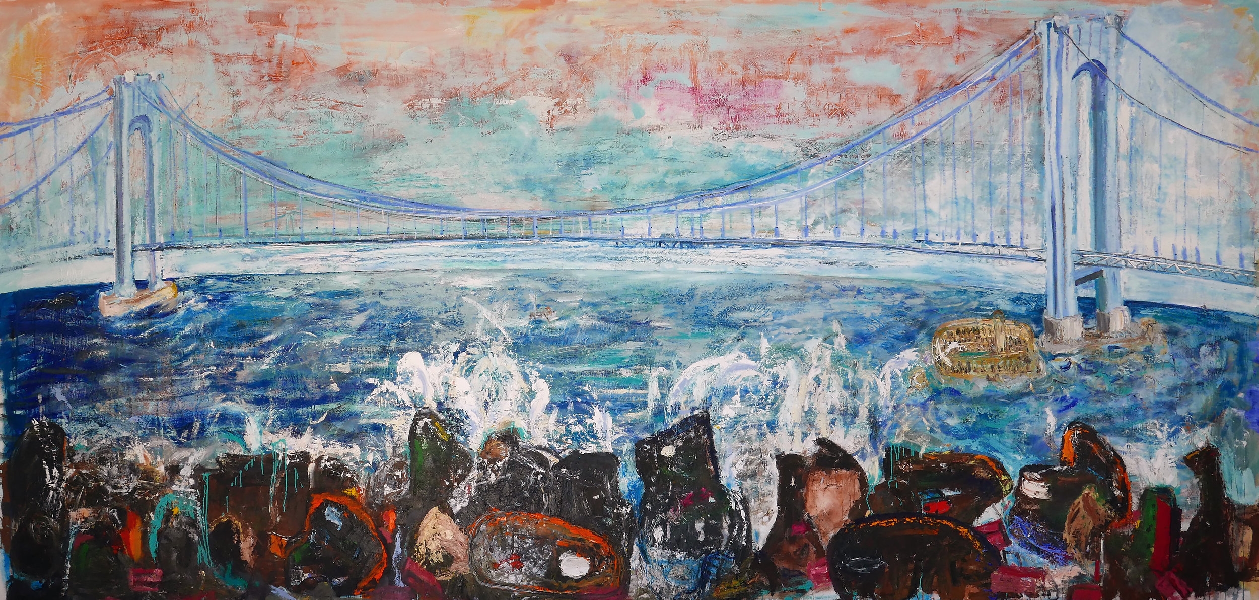 Entering the Narrows 2018( after Ensor)