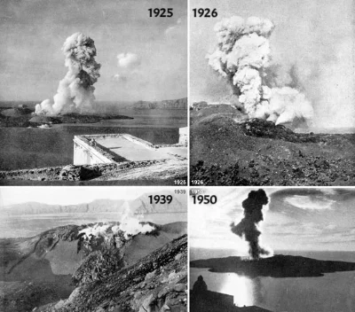 Latest Volcanic Eruptions in Santorini 