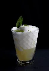 The foamy mojitos at Mylos Bar are really good