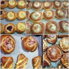 These are only some of the baked goodies of Svoronos bakery…