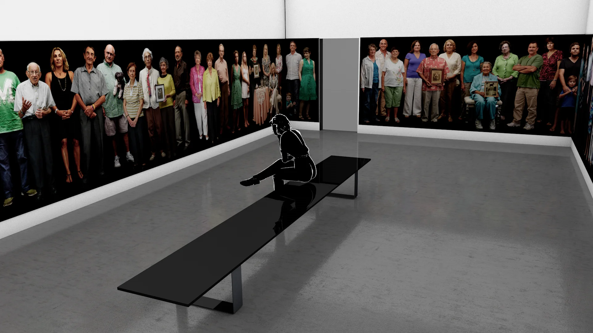 Figure 7: Installation View of Room Three