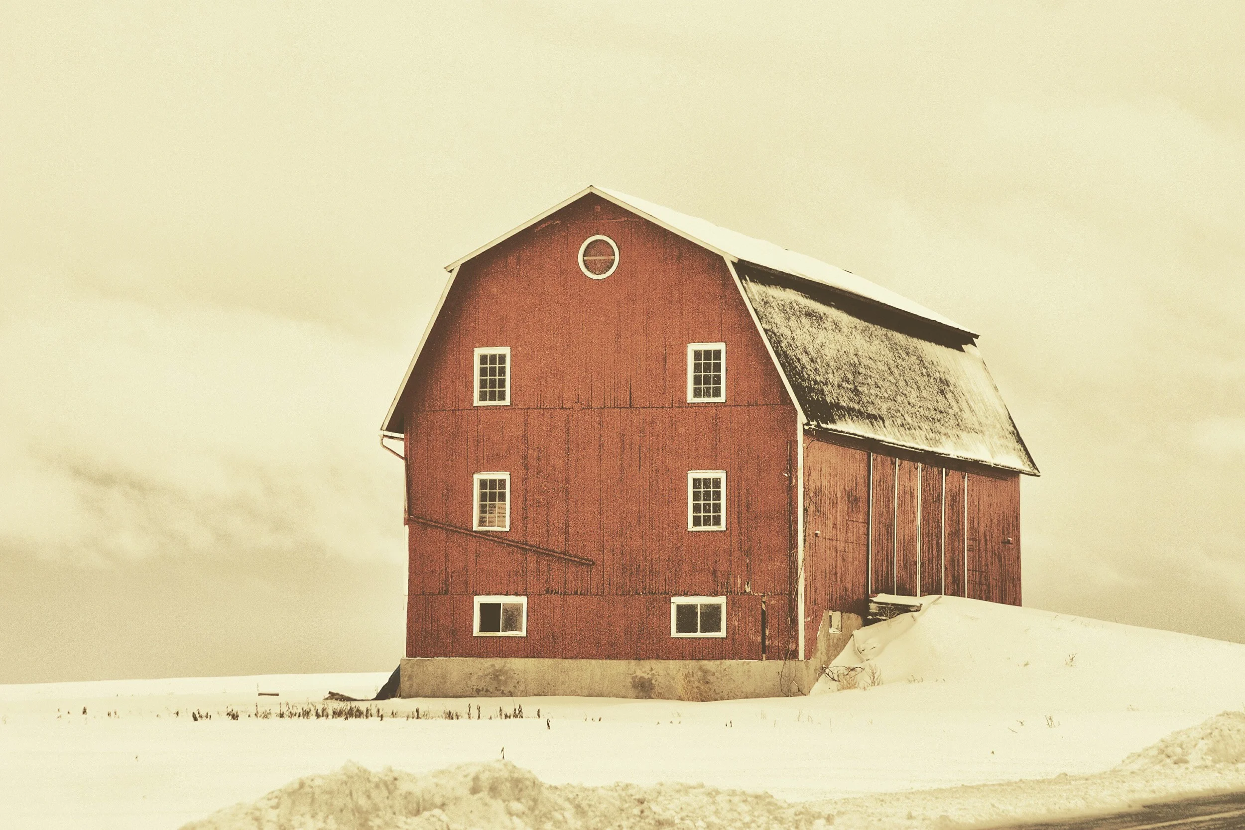 Raised or Basement Barns