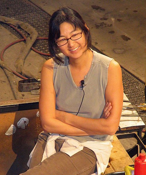 Maya Lin, architect and artist, 16 March 2007. Image source: Maya Lin 1.JPG by Sharon Styer at http://sharonstyer.com/ is licensed under CC BY 3.0