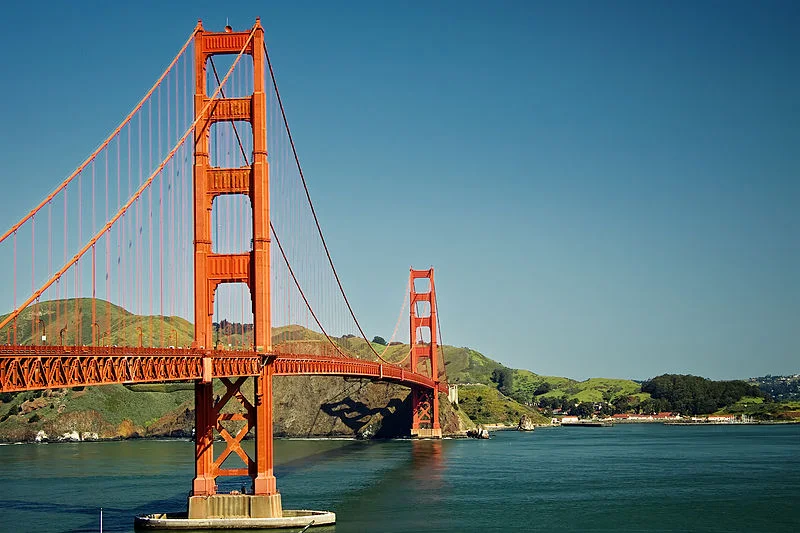 The Golden Gate Bridge, San Francisco, California, 22 March 2010. Image source: 2010 Golden Gate Bridge.jpg by Steven Pavlov is licensed under CC BY 3.0