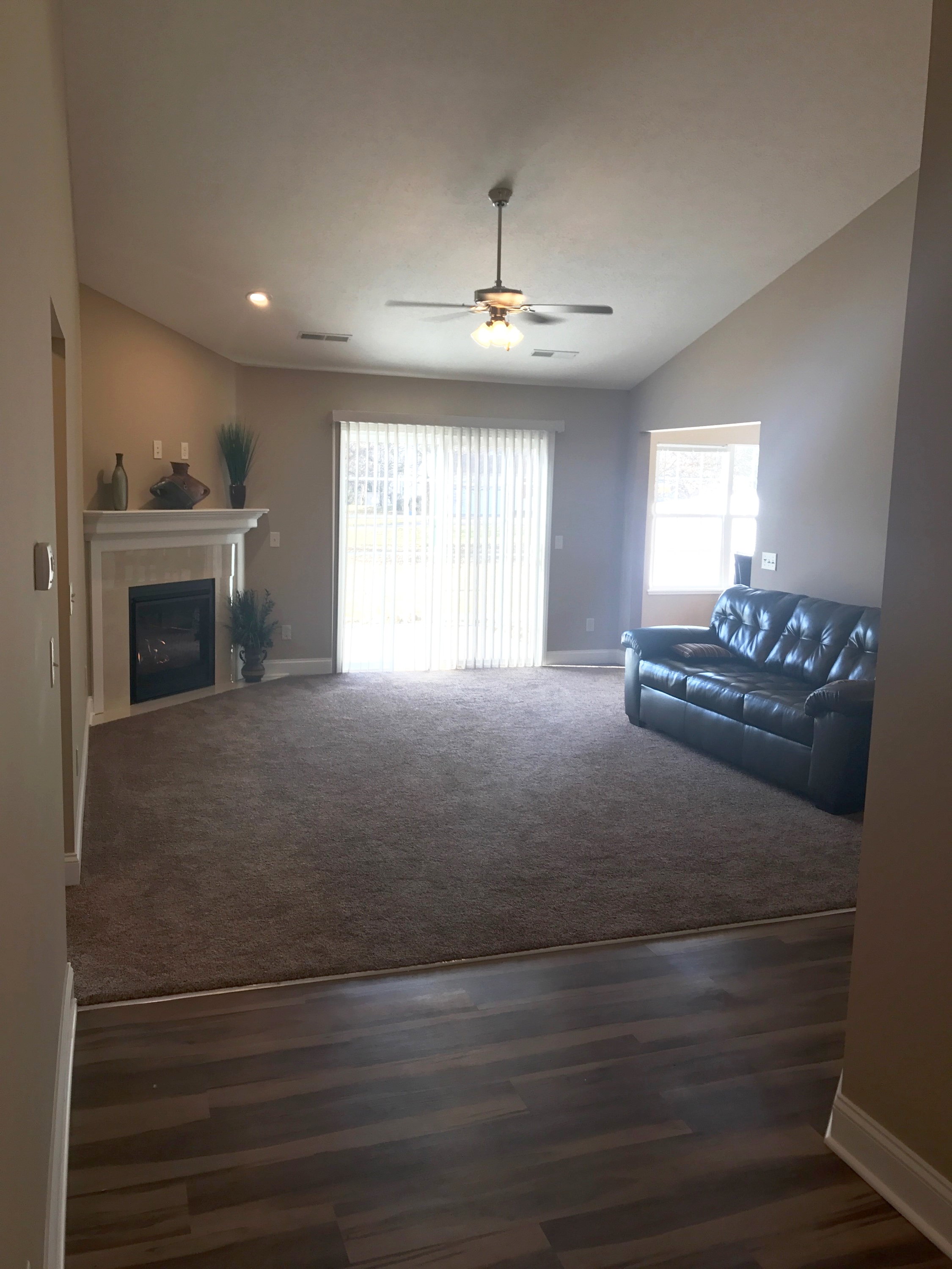  living room with fireplace 