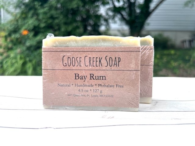 Bay Rum Handmade Natural Soap Bar, 4.5 oz
