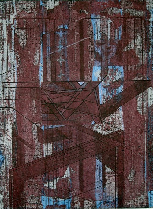 Labrynth IIGirl in the Window, 1985, etching, 18 x 24.jpeg