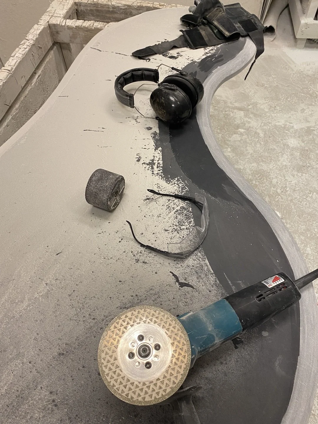 Marble Table for Alyssa Kapito