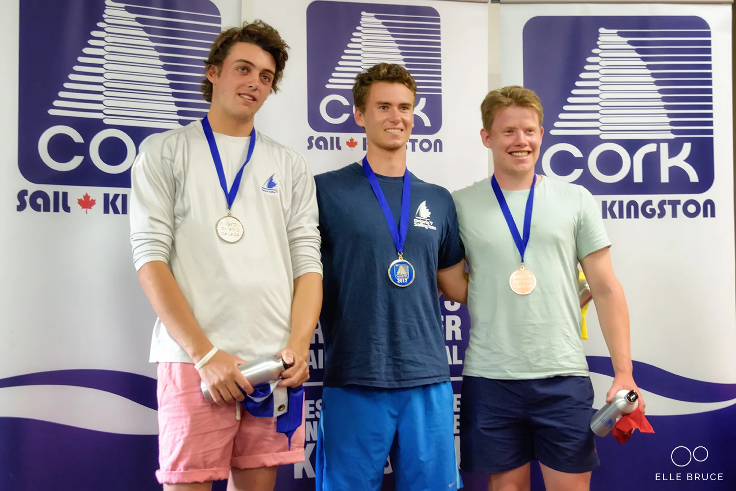 Congratulations to my fellow competitors. Noah Collinson (on left - 2nd) and Ross MacDonald (on right - 3rd)