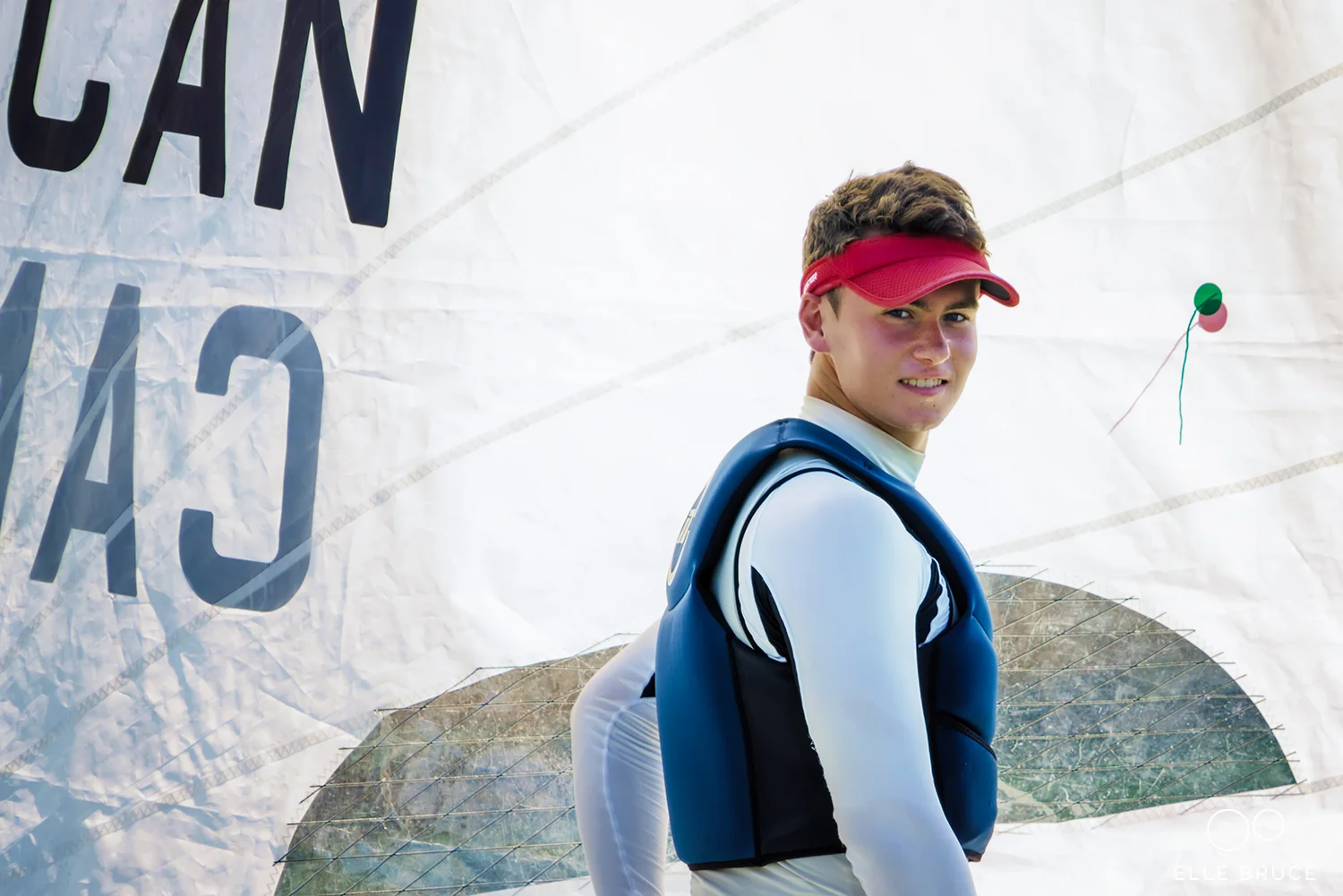 Liam Bruce - Canadian Laser sailor with the Ontario Sailing Team.