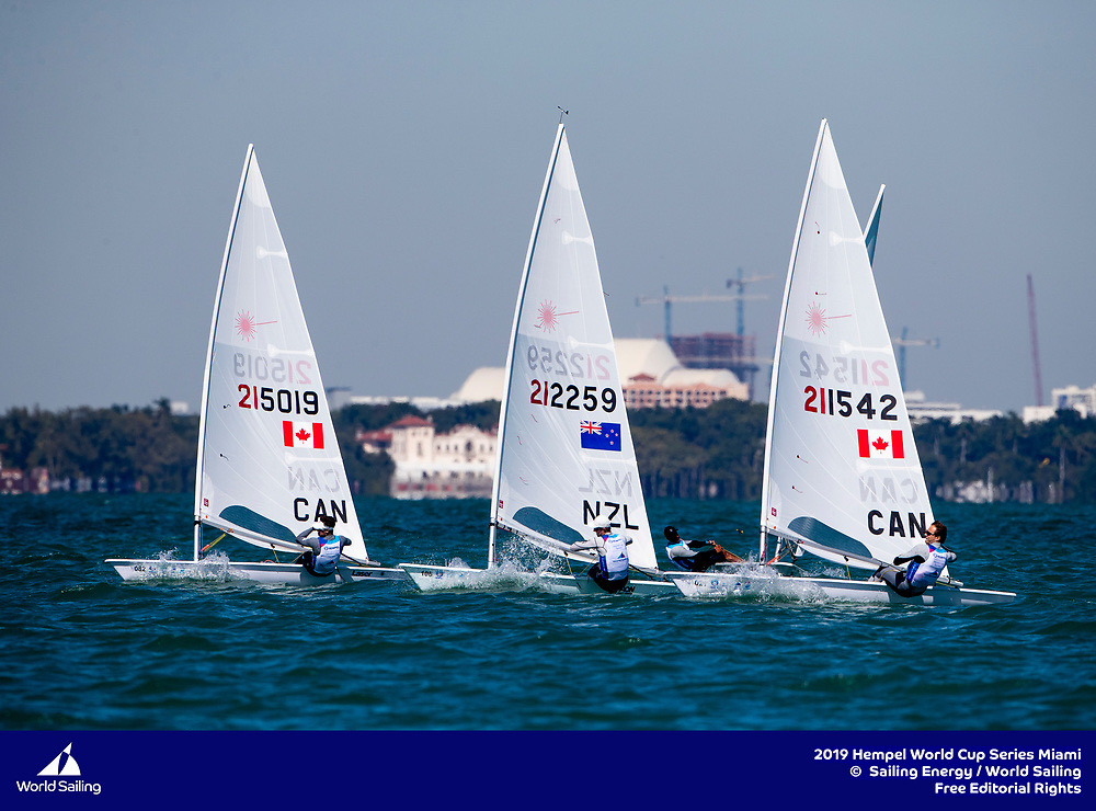 Liam Bruce (CAN 215019), Josh Armit (NZL 212259) and Rob Davis (CAN 211542)