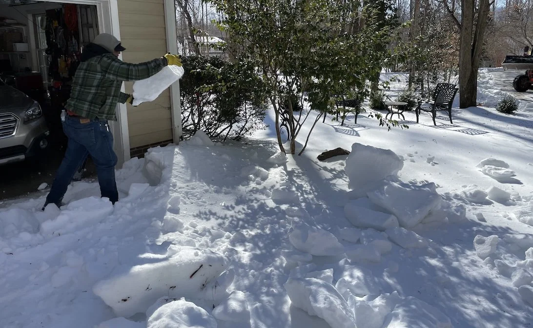 A different kind of snow