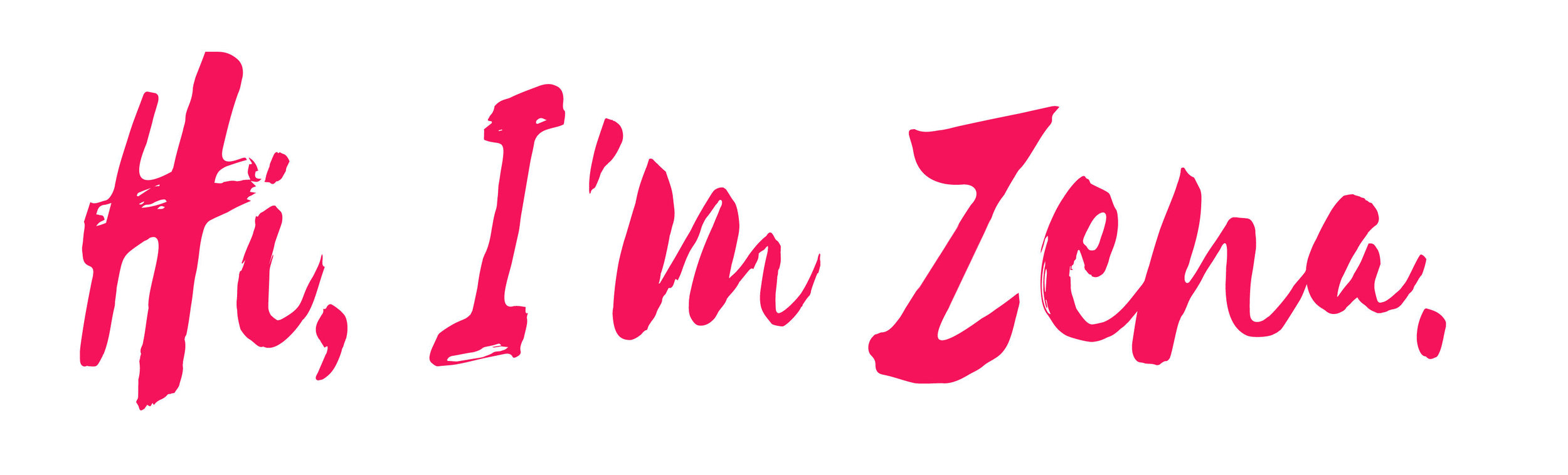 Hi, I’m Zena