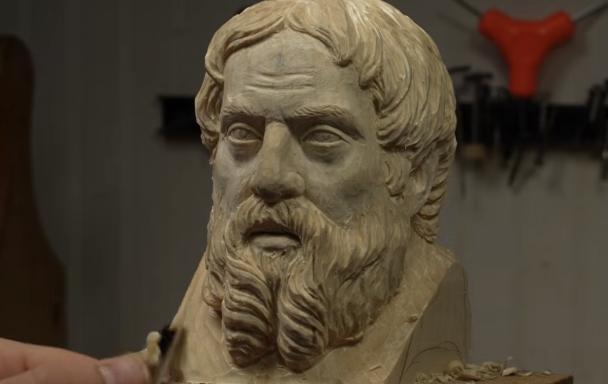 Adv: Ancient Greek Bust