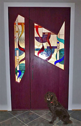  Custom Entry Door and Sidelight 